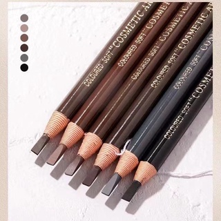 ภาพขนาดย่อของภาพหน้าปกสินค้าดินสอเขียนคิ้ว แบบ เชือก สอคิ้วเชือก Cosmetic Art coloured soft Eyebrow Pencil จากร้าน pand4sa65d4sa1 บน Shopee ภาพที่ 1