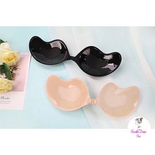 (พร้อมส่ง) บราปีกนก ซิลิโคน cup A-D กาวเหนียว กันน้ำ กันเหงื่อ