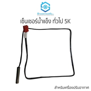 เซ็นเซอร์น้ำแข็ง เซ็นเซอร์แอร์ ยี่ห้อ สยามแอร์คอนดิชั่น ทั่วไป 5K (ใช้กับเครื่องปรับอากาศ ที่มีเซ็นเซอร์ขนาดแจ๊กเหมือน)