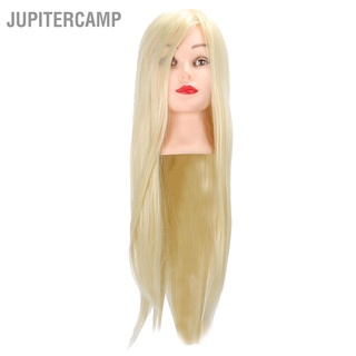 JUPITERCAMP Professional Mannequin Head Hairdressing Training for Hair Styling Braiding