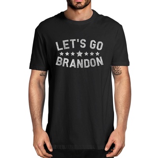 เสื้อยืดอินเทรนด์ผู้ชายอินเทรนด์ผู้หญิงปล่อย &amp;#39; s Go Brandon Lets Go Brandon สําหรับผู้ชาย ผ้าฝ้าย 100% เหมาะกับฤดูร้
