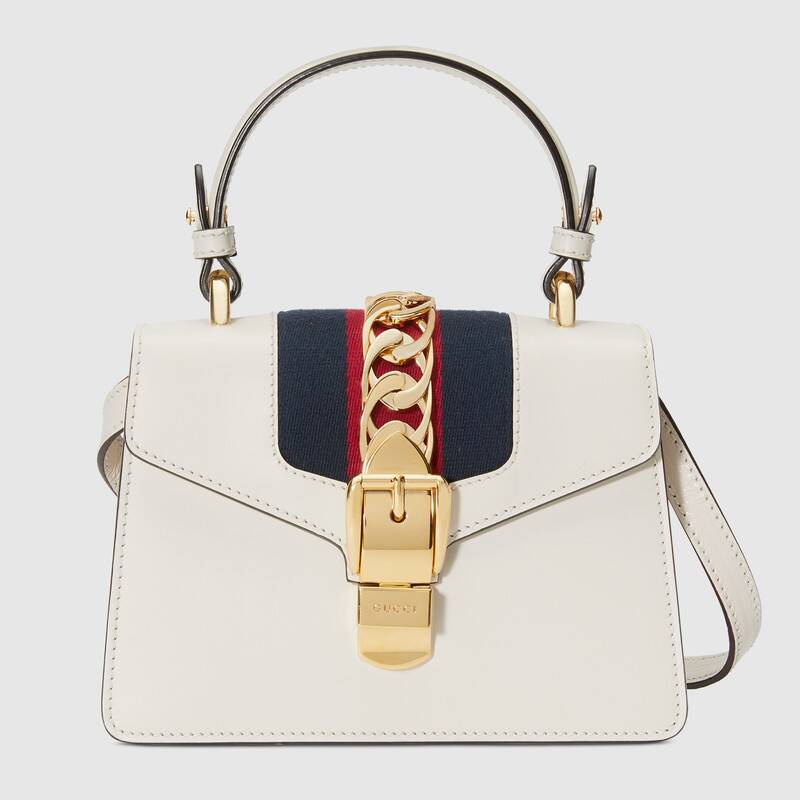 brand-new-genuine-gucci-sylvie-series-leather-mini-handbag