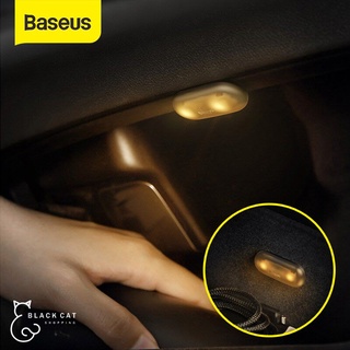 พร้อมส่ง🔥 Baseus ไฟส่องสว่างในรถยนต์ ไฟ LED ในรถยนต์ 1 กล่อง ได้ 2 ชิ้น  #U94