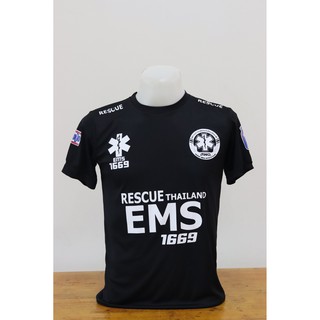 เสื้อคอกลม EMS/199 บาท โปร่งน้ำหนักเบาผิวสัมผัสนุ่ม ซึมซับเหงื่อ