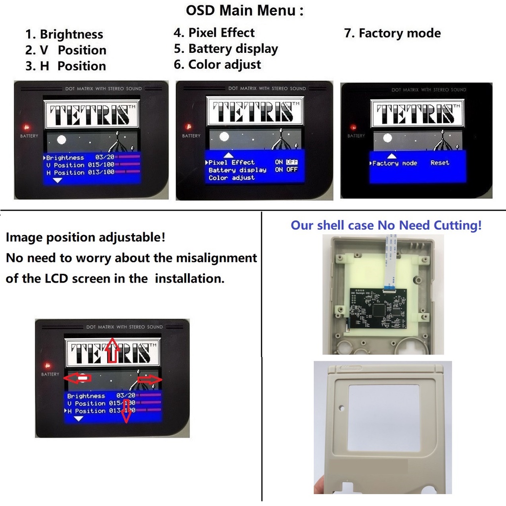 restro-pixel-super-osd-version-rips-lcd-high-brightness-ips-backlight-kit-for-gameboy-dmg-gb-dmg-console-gb-dmg-ips-lc00