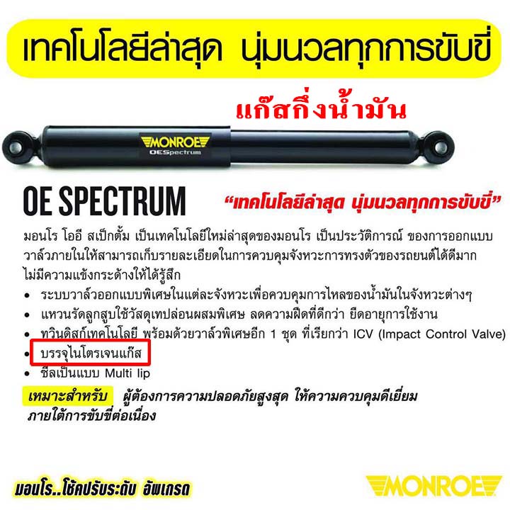 monroe-มอนโร-โช๊คอัพ-ฮุนได-hyundai-h1-ปี-13-17-โช๊คอัพรถยนต์-oe-spectrum
