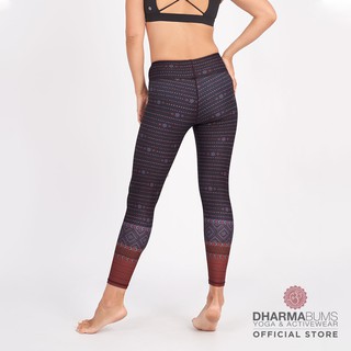 Dharma Bums Montana Recycled High Waist Legging 7/8 กางเกงเลกกิ้งออกกำลังกาย ดาร์มา บัมส์