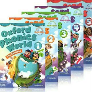 🎀 Oxford Phonics World+Work Book รวม 10 เล่ม🎀เพื่อเสริมการอ่านออกเขียนได้ภาษาอังกฤษ🎁