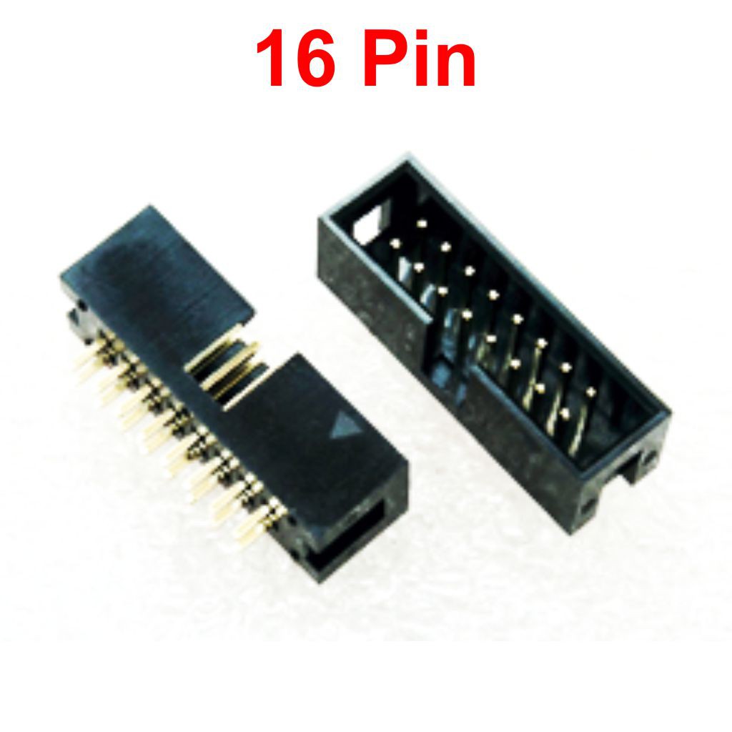 ขั้วเฮดเดอร์ ตัวผู้ขาตรง Box Header Connector ST | Shopee Thailand