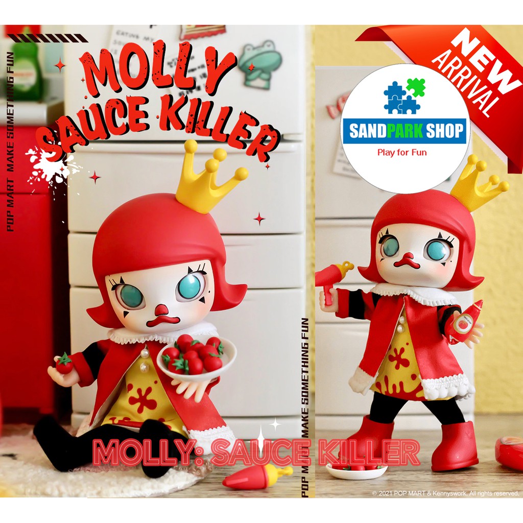 ✨ พร้อมส่ง✨ POP MART MOLLY Sauce Killer Figure ของแท้ ของใหม่
