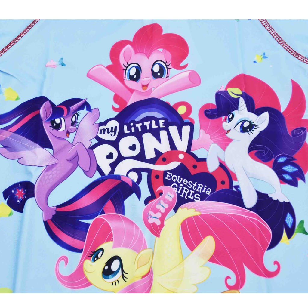 ชุดว่ายน้ำโพนี่-mylittlepony-ชุดว่ายน้ำ-แถมฟรีหมวกว่ายน้ำ-เนื้อผ้านิ่ม-ไม่อุ้มน้ำ-ใส่เรียนว่ายน้ำได้-แห้งเร็ว-ชุดว่ายน้ำ