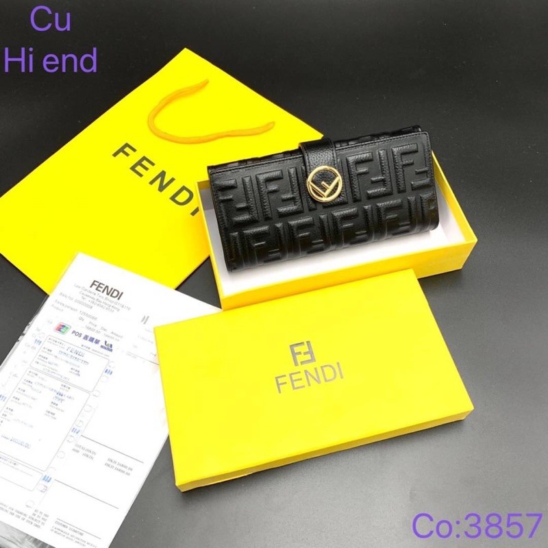 กระเป๋าตังค์-fendi-hi-end-หนังแท้ทั้งใบ