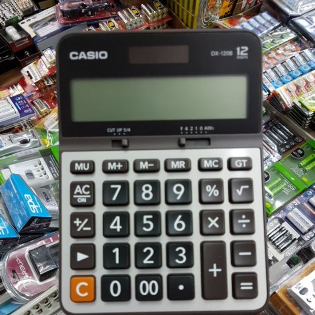 ภาพสินค้าCasio DX-120B เครื่องคิดเลขตั้งโต๊ะ 12หลัก ของแท้รับประกัน2ปีจากCMG จากร้าน heresure บน Shopee ภาพที่ 2