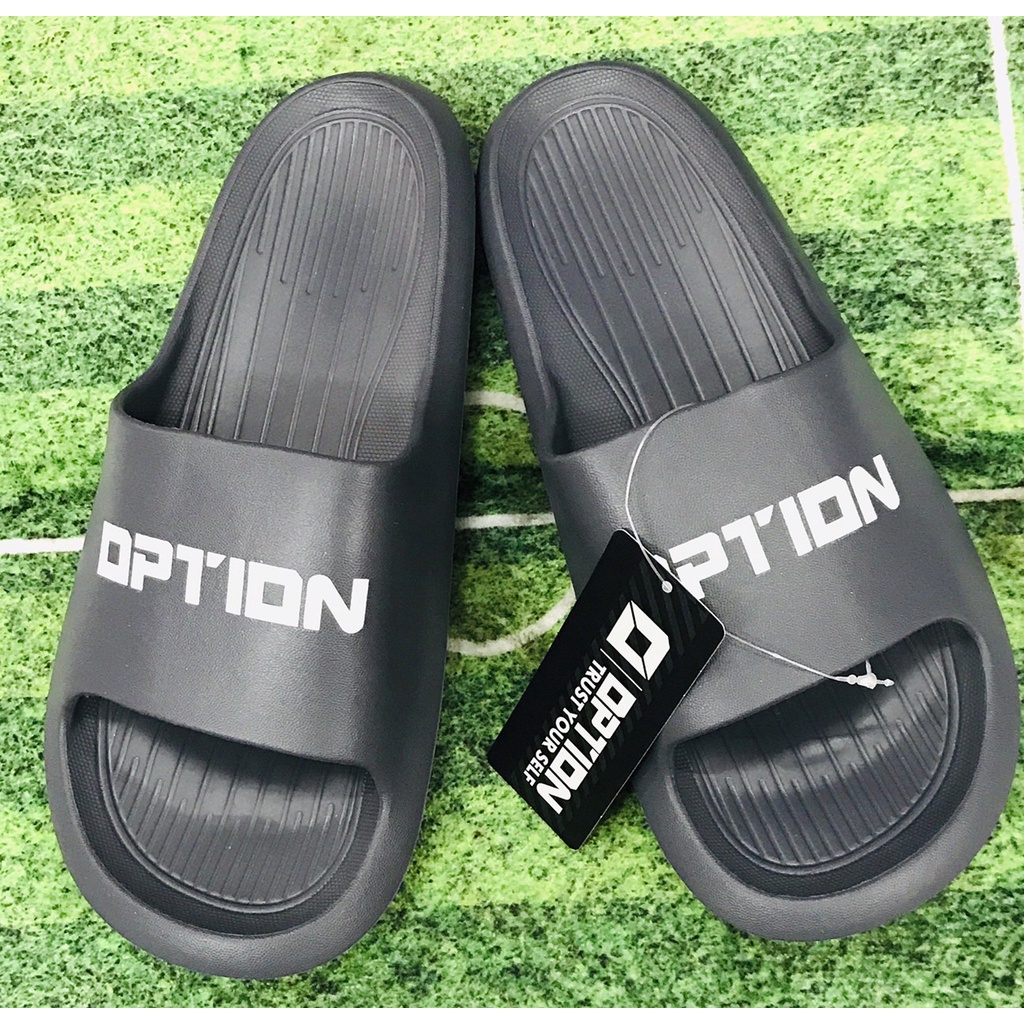 option-sport-รองเท้าแตะออฟชั่น-รุ่น-duramo-รองเท้าแตะ-แบรนด์-option-รุ่น-duramo-มีให้เลือก-2-สี-ดำ-และ-เทา-มีความทนทาน-ใช้งานได้นาน-ทำความสะอาดได้ง่าย-สวมใส่สบาย-น้ำหนักเบา-ยึดเกาะพื้นได้ดี-ไม่ลื่น-ใส