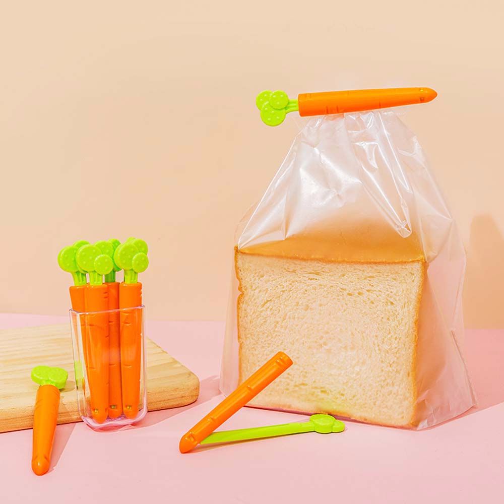 epoch-cartoon-bag-clips-carrot-sealer-food-saver-convenient-5pcs-clamp-durable-with-refrigerator-magnet-box-storage-bag-food-sealing-clip-multicolor