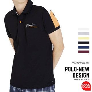 Polo เสื้อคอปกผู้ชาย เสื้อแฟชั่น เกรดห้าง #64010 ✅จ่ายปลายทาง ✅ โอน ไซส์  M , L, XL