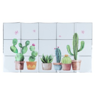 สติ๊กเกอร์ COOK CACTUS 75X45 ซม. STIXMATE เป็นเนื้อสติ๊กเกอร์ ลวดลายสีสันสดใส ทำจากวัสดุ PVC มีกาวในตัว สามารถติดตั้งเอง