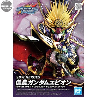 สินค้า Bandai SDW Heroes 02 - Nobunaga Gundam Epyon 4573102615497 (Plastic Model)