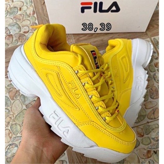 รองเท้าผ้าใบfila  มือ1  พร้อมส่ง