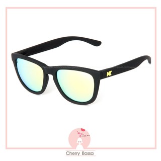แว่นตากันแดด Knockaround รุ่น Premiums Rubber Black/Yellow Polarized