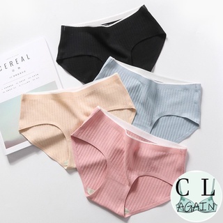 CL【M-XL】ready stock - seamless Leakproof slimless simless panty for women panties sexy Modal Cotton Ladies Lengthen