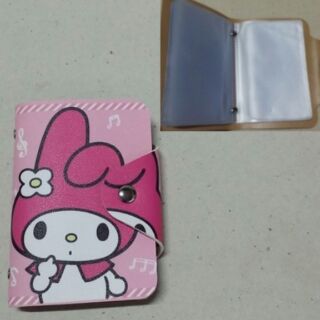 กระเป๋าใส่นามบัตร ลาย มายเมโลดี้ mymelody ขนาด 3x4นิ้ว