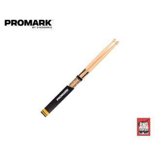 Promark TX2BW ไม้กลอง Drumsticks ม้กลองคุณภาพเยี่ยมที่ทำจากไม้ฮิคคอรี่ หัวไม้แบบวงรี ขนาด 2B แข็งแรงทนทาน