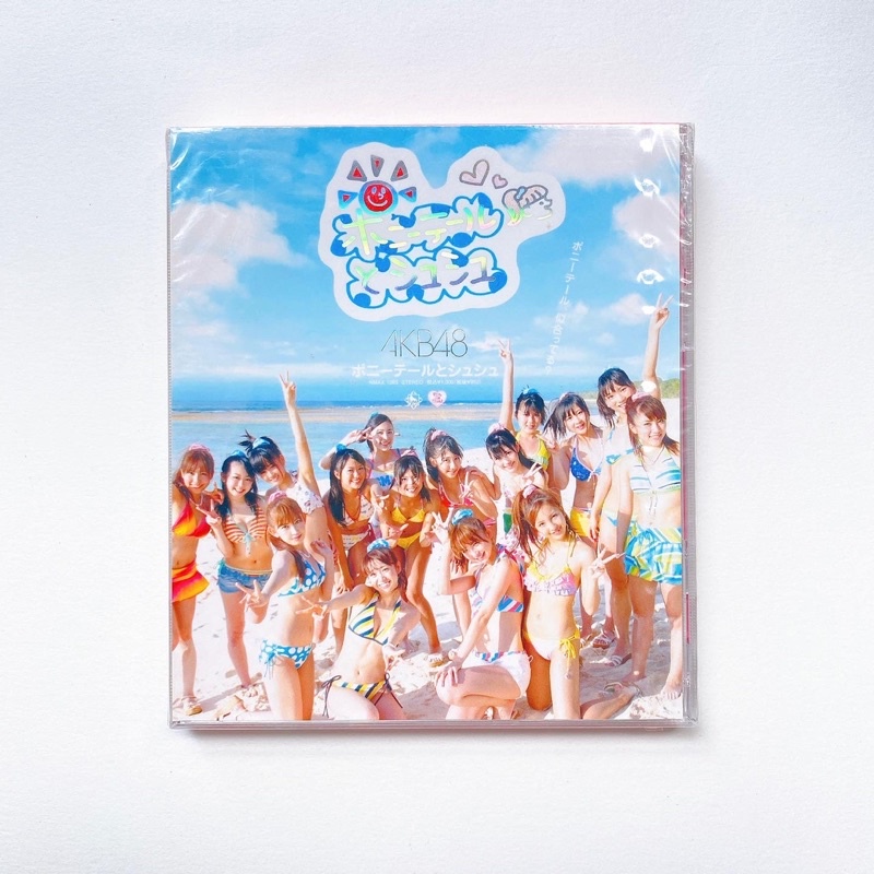 akb48-cd-single-ponytail-to-shushu-theater-type-แผ่นใหม่ยังไม่แกะ