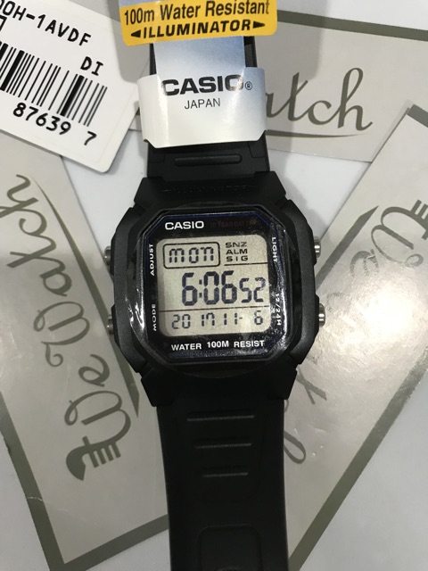 ภาพสินค้าCASIO % W-800H นาฬิกาข้อมือผู้ชาย แบตเตอรี่ 10 ปี กล่องและรับประกัน 1ปี W800 W800H จากร้าน wewatchs บน Shopee ภาพที่ 4