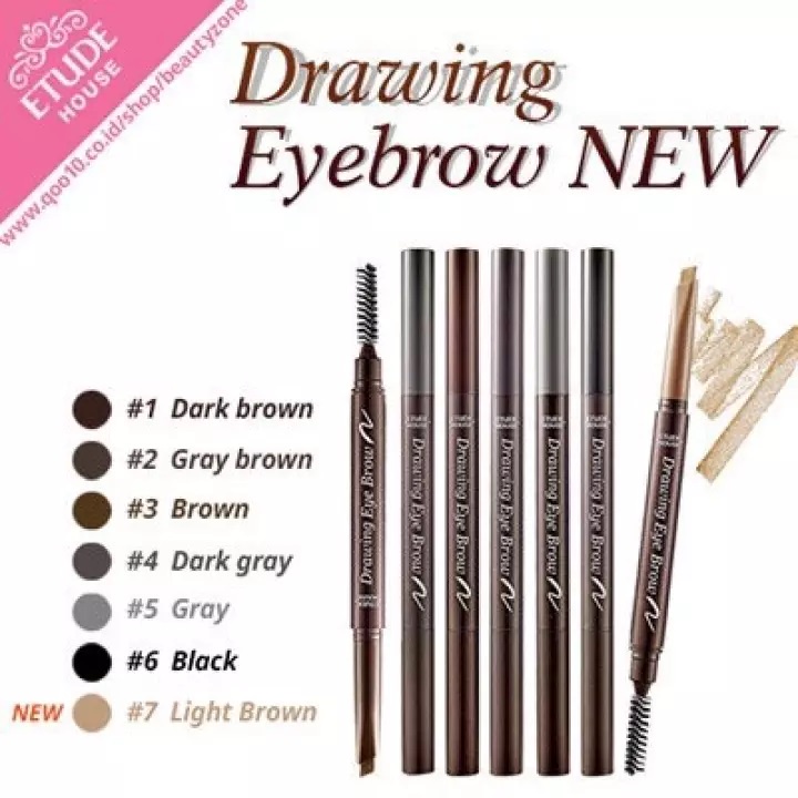 พร้อมส่ง-ดินสอเขียนคิ้ว-อีทูดี้-เฮ้าส์-etude-house-drawing-eye-brow-new-ดินสอเขียนคิ้วอีทูดี้-ของแท้