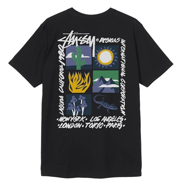 เสื้อยืดแขนสั้น-stussy-stussy