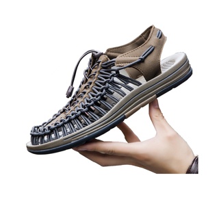 โปรโมชั่น : CANNUP ใหม่ รองเท้าแตะรัดส้น ระบายอากาศ เบาสบาย สำหรับผู้ชาย 2023 FS2372