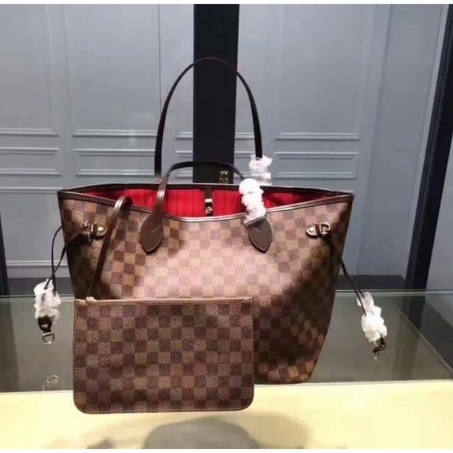 louis-vuitton-neverfull-mm-เกรด-hi-end