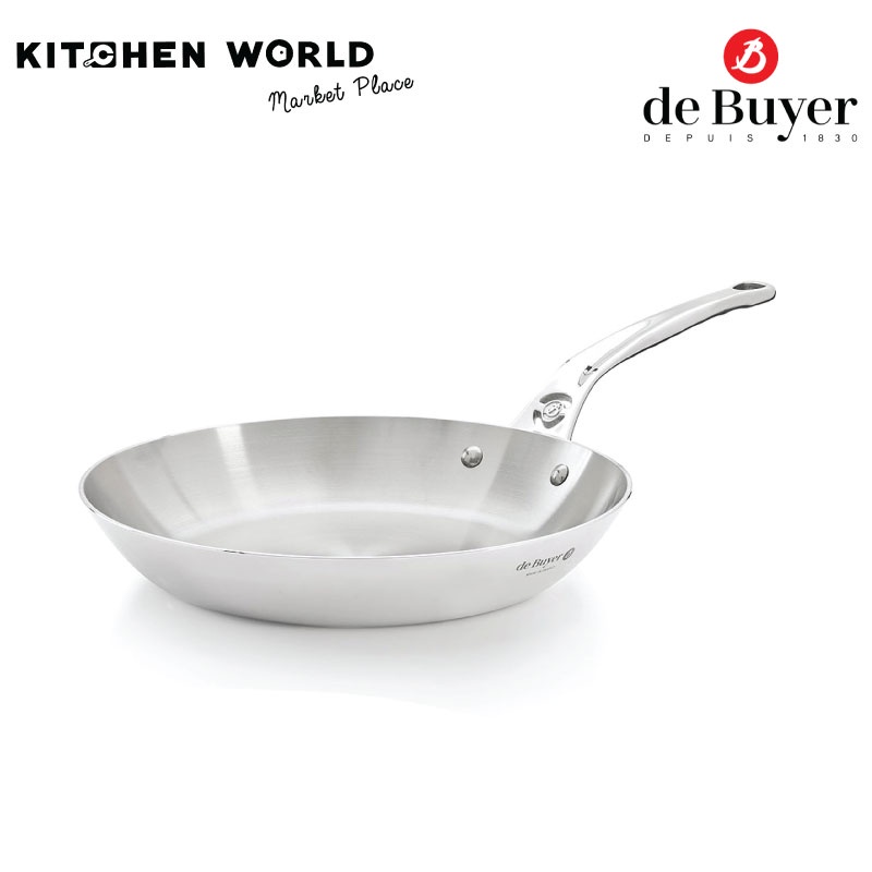 Chảo Inox De Buyer 3736 Rounded Sauté-pan Affinity - Nhập Khẩu Đức & EU