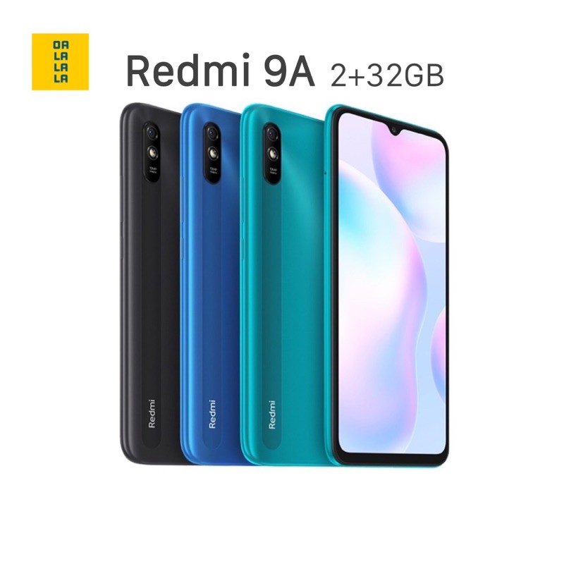 ภาพหน้าปกสินค้าRedmi 9A  เครื่องศูนย์ไทยแท้ ประกัน15เดือน แบต5,000mAh