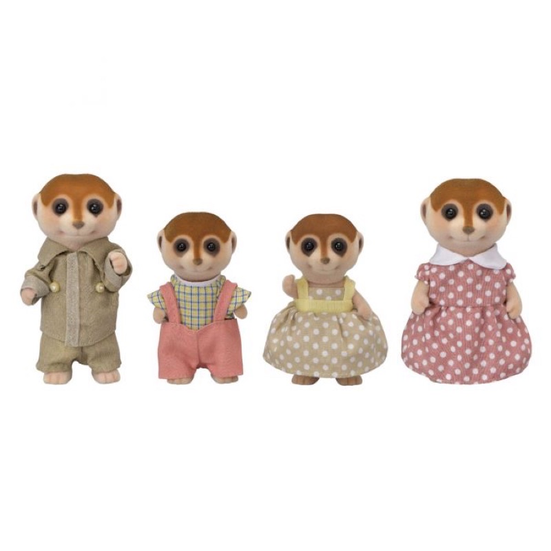 sylvanian-families-meerkat-family-ซิลวาเนียน-แฟมิลี่-ครอบครัวเมียร์แคท