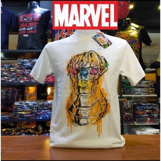 เสื้อยืดMarvel_ลิขสิทธิ์แท้สีขาว(mvx-106)