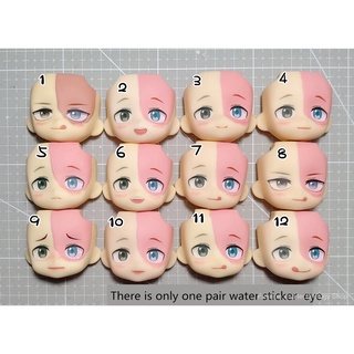 ภาพหน้าปกสินค้าของเล่น BJD My Hero Academy  Water Paste Face  Finished Boom Focal Frozen  GSC Face  Clay Face OB11 ที่เกี่ยวข้อง