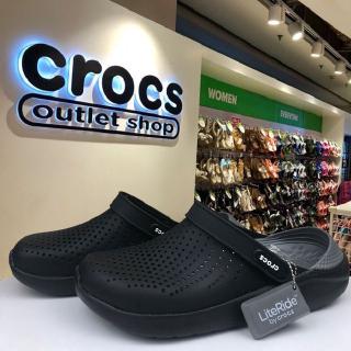 100% Crocs LiteRide Clog แท้ หิ้วนอก ถูกกว่าshop รองเท้าแตะ หัวโต เดินชายหาด