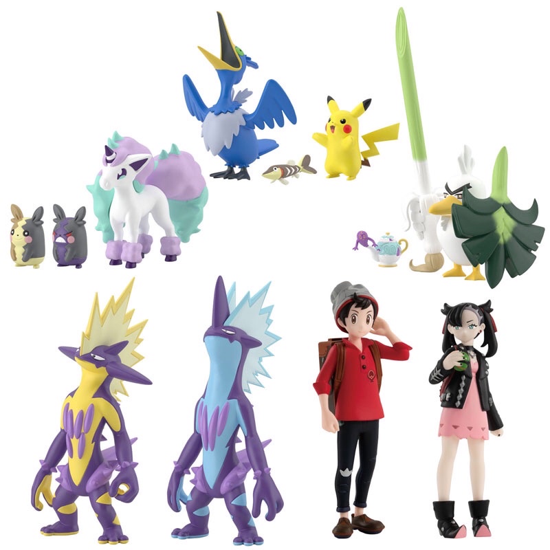 Pokemon Scale World Galar Region 2 โปเกมอนสเกลเวิลด์ Victor Marnie ...