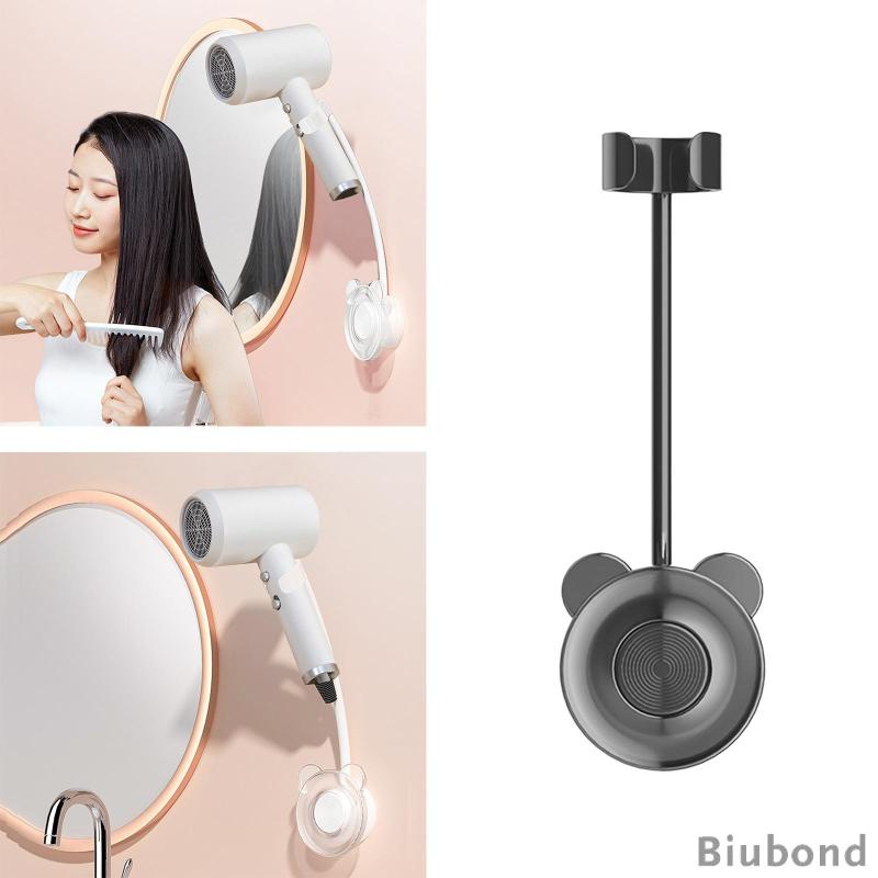 biubond-ที่วางไดร์เป่าผม-แบบติดผนัง-ไม่ต้องเจาะผนัง