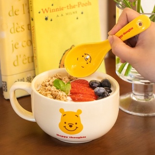 ( พร้อมส่ง ) Pooh Cereal Bowl Set ชุดชาม + ช้อน หมีพลูห์