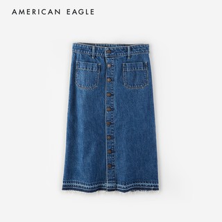 สินค้า American Eagle Midi Skirt  กระโปรง ยีนส์ ผู้หญิง มิดี้  (EWSS 033-6218-400)