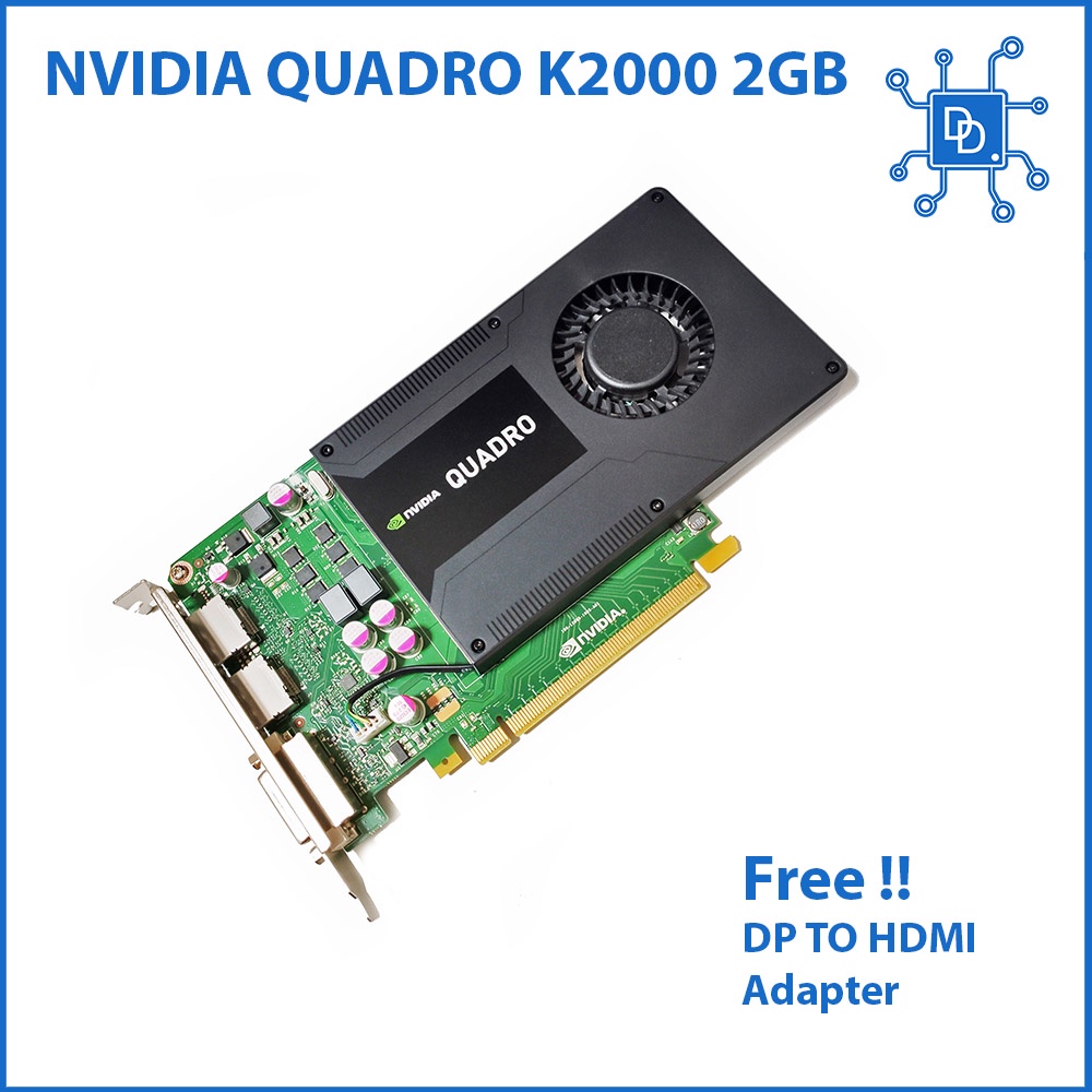 NVIDIA Quadro K2000 2GB Workstation graphic card | Shopee Thailand