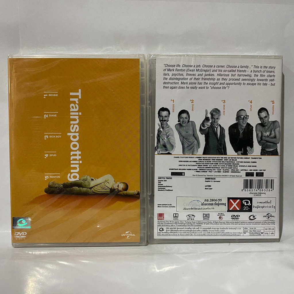 Media Play Trainspotting / แก๊งเมาแหลก พันธุ์แหกกฎ (DVD) /S13405DA Shopee Thailand