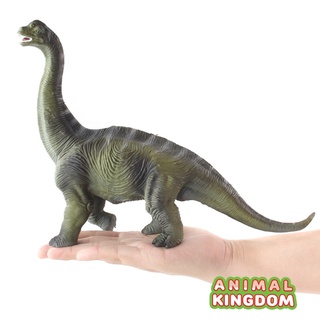 Animal Kingdom - โมเดลไดโนเสาร์ Brachiosaurus เขียว ขนาด 26.00 CM (จากหาดใหญ่)