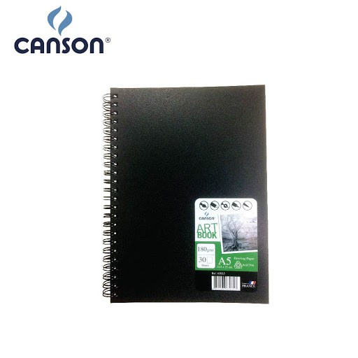 ภาพหน้าปกสินค้า(KTS)สมุดสเก๊ซ Sketch CANSON ART BOOK A5 180g. 63035