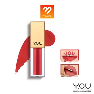 Y.O.U Rouge Velvet Matte Lip Cream (Shade 01-22) เนื้อเนียน บางเบา แห้งเร็ว