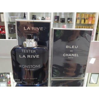 สินค้า La Riveน้ำหอมผู้ชาย กลิ่น Ironstone 100ml คู่แฝด Chanel Bleu น้ำหอมแท้ยูโรป