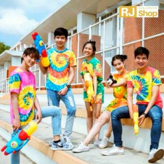 เสื้อมัดย้อม ลายก้นหอย SUMMER  - มี 5 สี